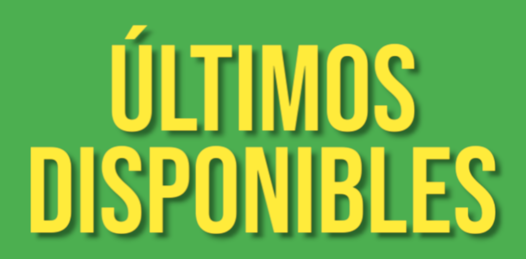 Últimos disponibles